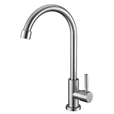 Кран для холодной воды Haiba MONO-01.SUS из нержавеющей стали SUS304 (HB9614)