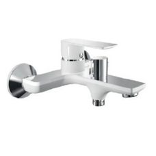 Змішувач для ванни Haiba Alex 009 Euro White-Chrome (HB9568)