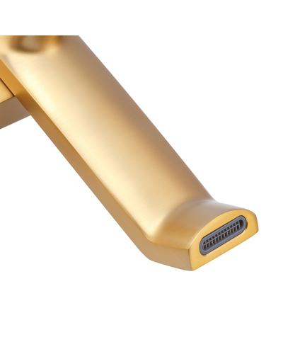 Душевая система со смесителем Haiba Gaudi 009-J Brushed Gold (HB9584)