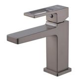 Змішувач для умивальника Haiba Kant 001 Graphite (Колір графіт) (HB9664)