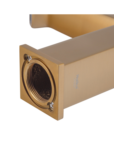 Смеситель для умывальника Haiba Gaudi 001 Brushed Gold (HB9583)