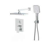 Встраиваемая душевая система Haiba Gaudi 003 (Inner) со смесителем и тропическим душем (HB9644)