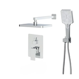 Встраиваемая душевая система Haiba Gaudi 003 (Inner) со смесителем и тропическим душем (HB9644)