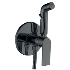 Змішувач для гігієнічного душу Haiba  Alex 002 (Inner) Graphite (HB9617)