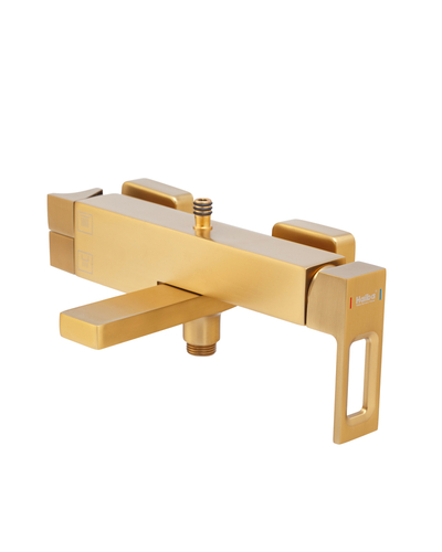 Душевая система со смесителем Haiba Kant 009-J Brushed Gold (HB9606)