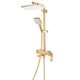 Душевая система со смесителем Haiba Kant 009-J Brushed Gold (HB9606)