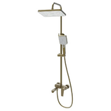 Душова система зі змішувачем Haiba Milano 003-J Brushed Gold (HB9620)
