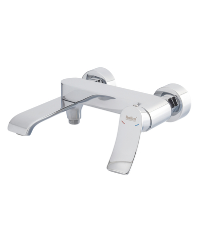 Змішувач для ванни Haiba Bolero 009 короткий вилив з поворотним перемикачем (HB9578)
