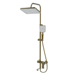 Душова система зі змішувачем Haiba Kubus 009-J Brushed Gold (HB9627)