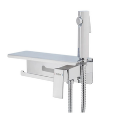 Змішувач для гігієнічного душу Haiba Gaudi 069 з тримачем для туалетного паперу (HB9596)