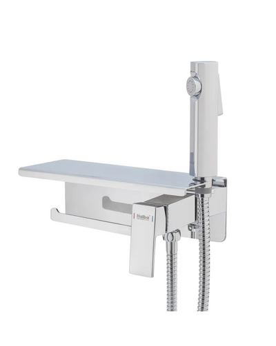 Смеситель для гигиенического душа Haiba Gaudi 069 с держателем для туалетной бумаги (HB9596)