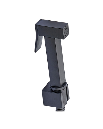 Змішувач для гігієнічного душу Haiba Kubus 002 (Inner) Black (HB3952)