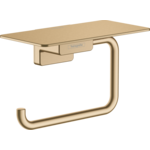 Тримач туалетного паперу Hansgrohe AddStoris з поличкою, Brushed Bronze (41772140)