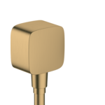 Шланговое під'єднання Hansgrohe FixFit E зі зворотним клапаном, Brushed Bronze (26457140)