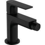 Смеситель для биде Hansgrohe Rebris E с донным клапаном pop-up, Matt Black (72211670)