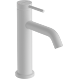 Змішувач hansgrohe Tecturis S EcoSmart+ для раковини зі зливним гарнітуром, білий матовий 73310700