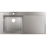 Мойка для кухни hansgrohe S71 S718-F450, нержавеющая сталь 43332800