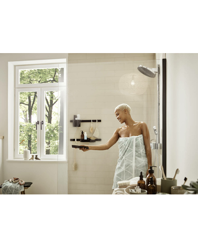 Скребок для душової кабіни hansgrohe WallStoris Planet Edition 28913210 пісок