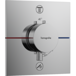 Термостат прихованого монтажу Hansgrohe ShowerSelect Comfort E на 2 функції, Chrome (15572000)