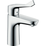 Смеситель для умывальника Hansgrohe Focus E 100 со сливным гарнитуром, хром (31911000)