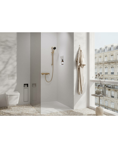 Смеситель hansgrohe Tecturis E для душа, бронза 73620140