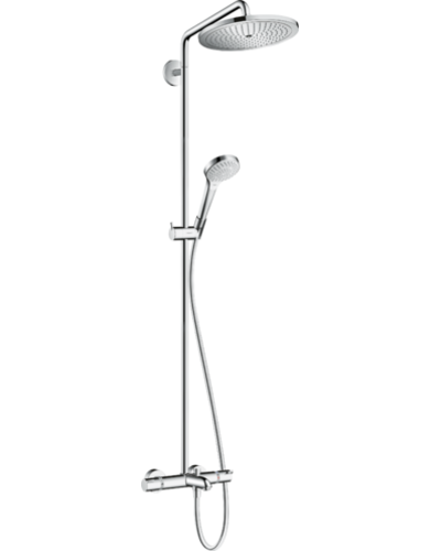 Душевая система Hansgrohe Croma Select 280 Air 1jet Showerpipe для ванны с термостатом 26792000