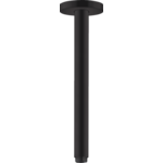 Тримач для верхнього стельового душа Hansgrohe Croma Select S 300 мм, чорний матовий (27389670)