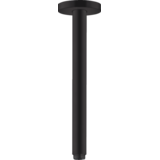 Тримач для верхнього стельового душа Hansgrohe Croma Select S 300 мм, чорний матовий (27389670)