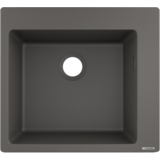Кухонна мийка Hansgrohe S510-F450 560х510, Stonegrey (43312290)