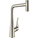 Змішувач hansgrohe Metris Select для кухонної мийки 14884800 під сталь
