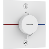 Термостат hansgrohe ShowerSelect Comfort E для душа 15572700 білий матовий