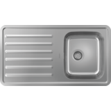 Мойка для кухни hansgrohe S41 S4111-F340 43340800 сталь