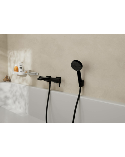 Змішувач Hansgrohe Tecturis E для ванної, Matt Black (73420670)