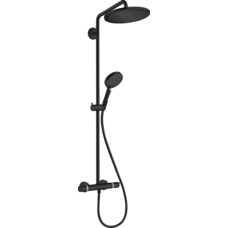 Душова система Hansgrohe Croma Select S 280 1jet Showerpipe з термостатом, matt black (26890670)