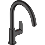 Смеситель для кухни Hansgrohe Vernis Blend 260, черный матовый (71870670)