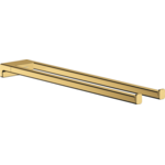 Рушникотримач Hansgrohe AddStoris 44,5 см, подвійний, Polished Gold Optic (41770990)