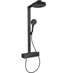 Душова система hansgrohe Rainfinity 250 1jet EcoSmart з термостатом 28742670 чорний матовий