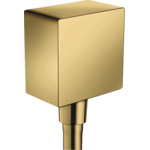 Шланговое під'єднання Hansgrohe FixFit, поліроване золото (26455990)