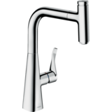 Смеситель Hansgrohe Metris Select для кухни 240, однорычажный, с выдвижным изливом 14857000