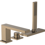 Смеситель hansgrohe Tecturis E на борт ванны, бронза 73443140