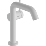 Смеситель hansgrohe Tecturis S CoolStart EcoSmart+ для раковины с сливным гарнитуром, белый матовый 73340700