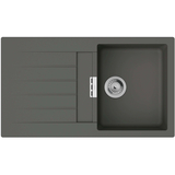Мийка для кухні hansgrohe S52 S520-F345 43356290 з сушилкою зліва, сірий камінь