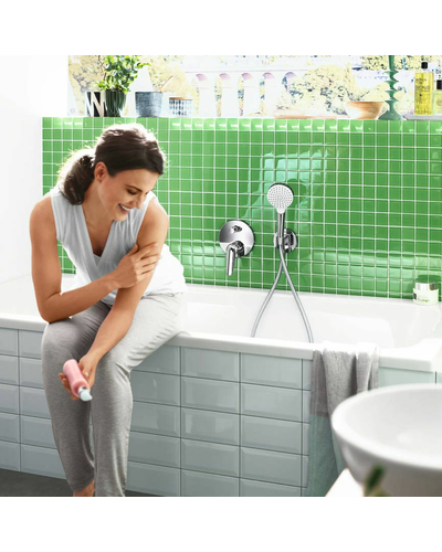 Шлангове під'єднання Hansgrohe Fixfit Porter S з утримувачем душу 26487000