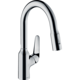 Змішувач для кухні Hansgrohe Focus M429-H180 з висувним виливом, хром (71801000)