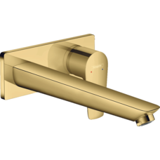 Смеситель на умывальник Hansgrohe Talis E 110 скрытого монтажа 225мм, Polished Gold Optic (71734990)