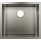 Кухонна мийка Hansgrohe S719-U500 під стільницю 550х450 сталь, Stainless Steel (43427800)