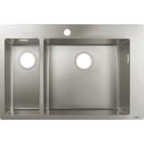 Мийка для кухні hansgrohe S71 S711-F655 43309800 сталь