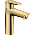 Змішувач на умивальник Hansgrohe Talis E 110 з донним клапаном pop-up, золото (71710990)