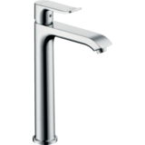 Змішувач для умивальника Hansgrohe Metris з донним клапаном, хром (31183000)