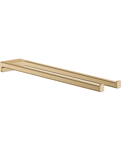 Рушникотримач Hansgrohe AddStoris 44,5 см, подвійний, Brushed Bronze (41770140)